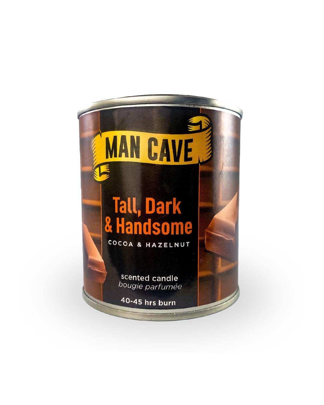 Tall, Dark and Handsome - Chocolate Candle
