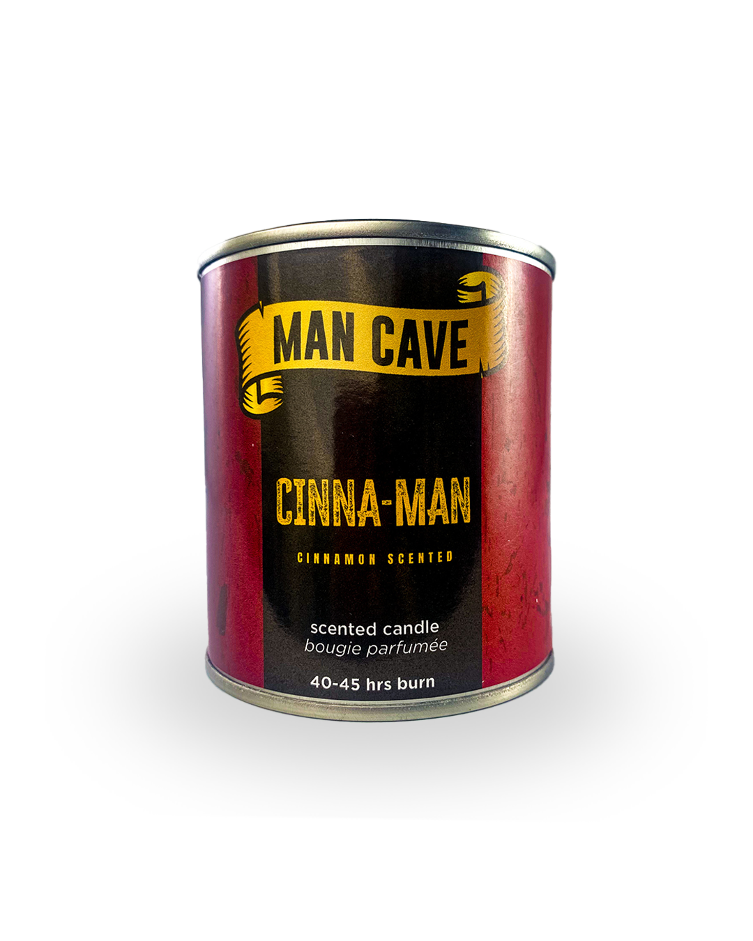 CINNAMAN - Cinnamon Scented Man Cave Candle