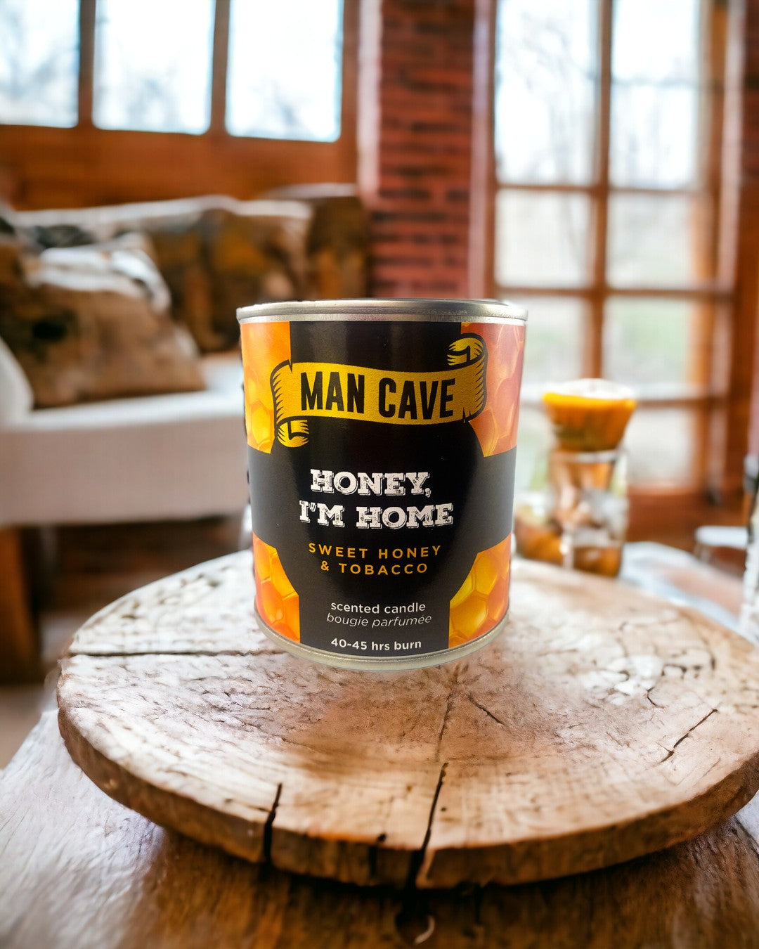 Honey I'm Home - Honey & Tobacco Candle