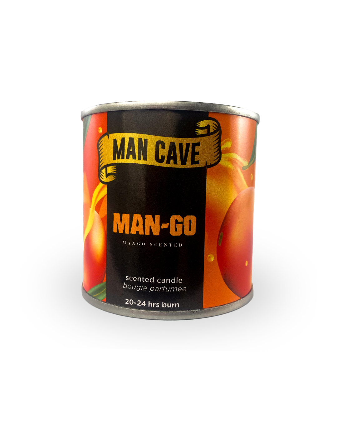 Man-Go - Mango Scented Man Cave Candle