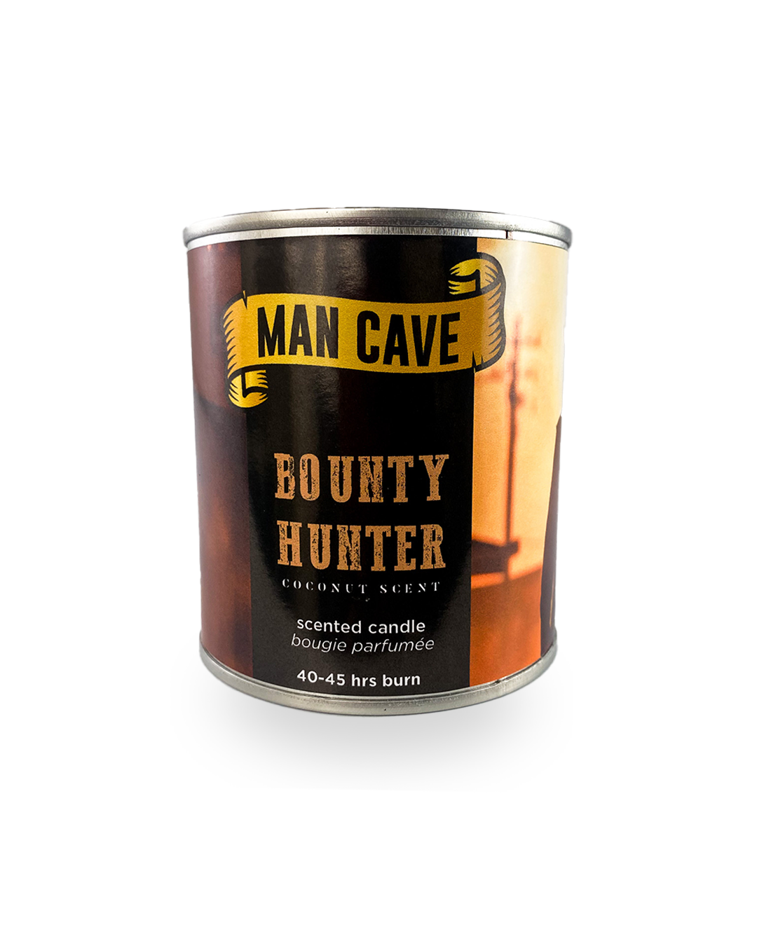 Bounty Hunter - Coconut Scented Man Cave Candle