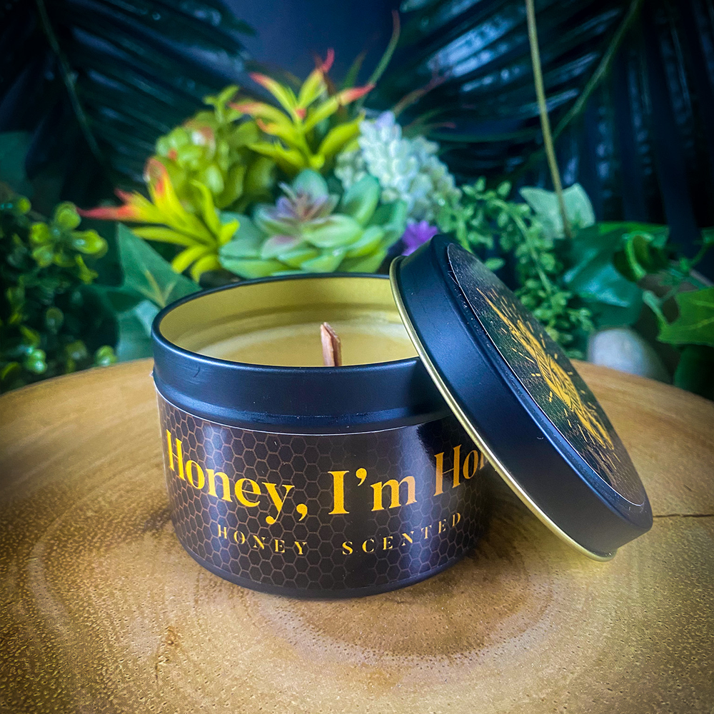 Honey I'm Home - Honey Scented Man Candle